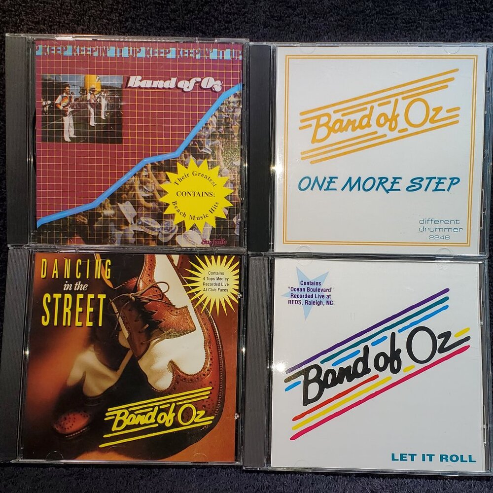 VINTAGE BAND OF OZ FOUR COMPACT DISCS BUNDLE: STARTING IN 1983